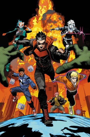 Teen Titans Cvr B Dan Mora Card Stock Var #1B