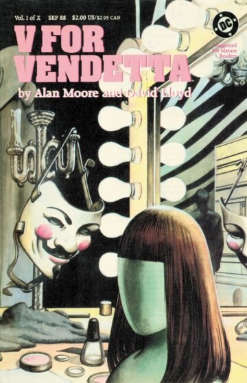 V For Vendetta Facsimile Edition Cvr C David Lloyd Foil Var #1C