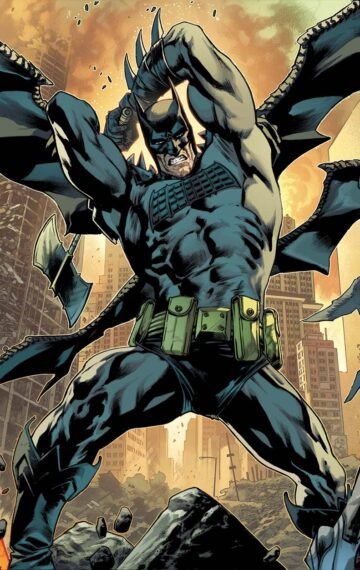 Absolute Batman Cvr D Bryan Hitch Connecting Card Stock Var #25