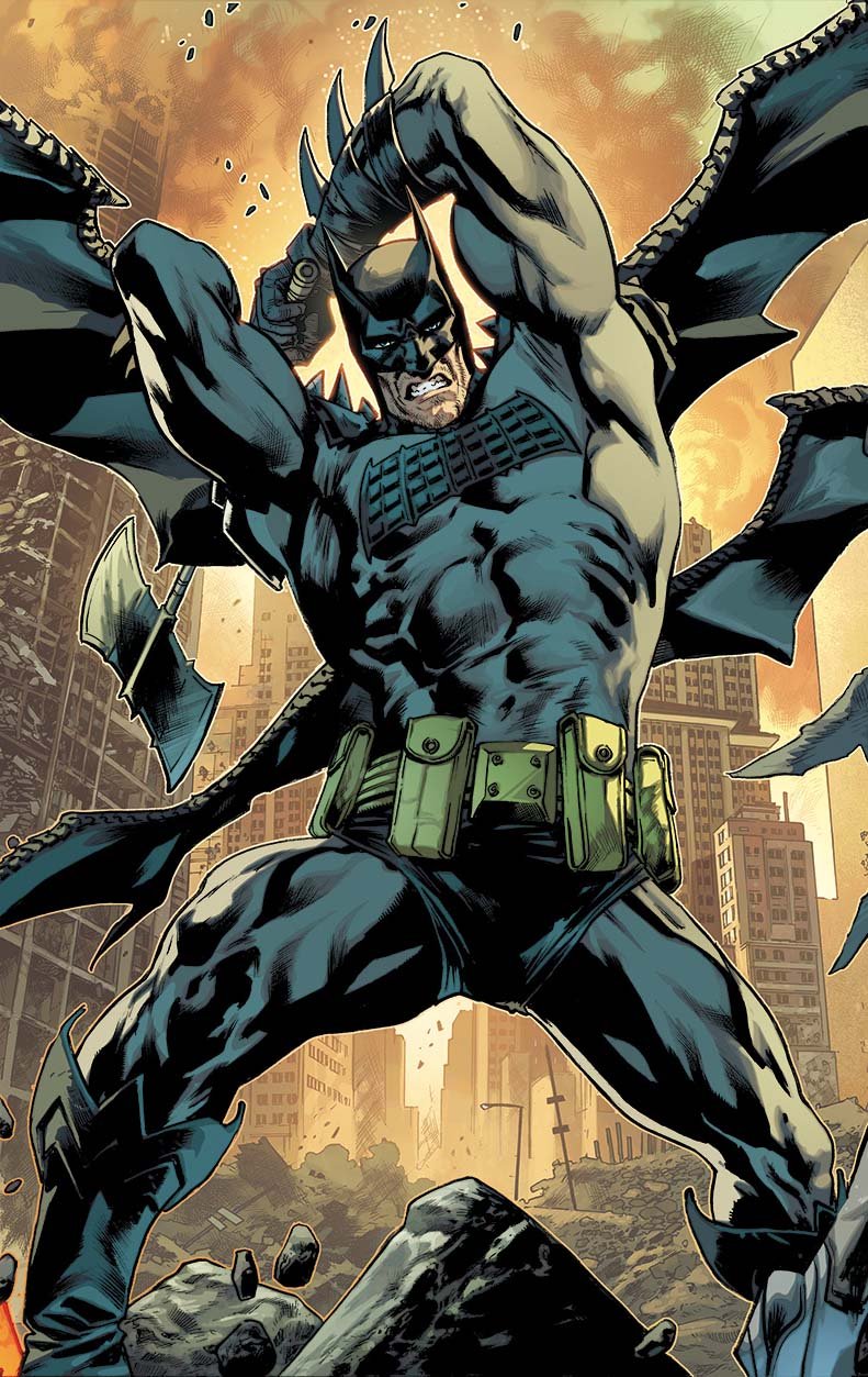 Absolute Batman Cvr D Bryan Hitch Connecting Card Stock Var #25