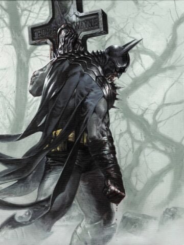 Absolute Batman Cvr G Gabriele Dell Otto Dc Showcase Wraparound Foil Var #25