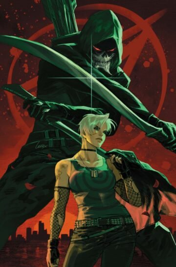 Absolute Green Arrow Cvr D Lesley Leirix Li Card Stock Var #6
