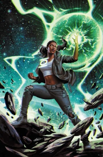 Absolute Green Lantern Cvr B Mateus Manhanini Card Stock Var #19