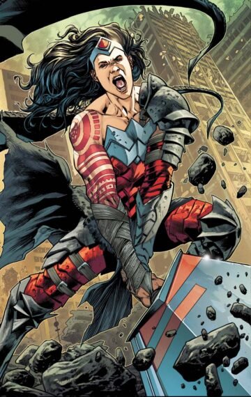 Absolute Wonder Woman Cvr D Bryan Hitch Connecting Card Stock Var #25