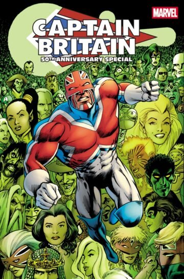 Captain Britain 50th Anniversary Special Cvr A #1