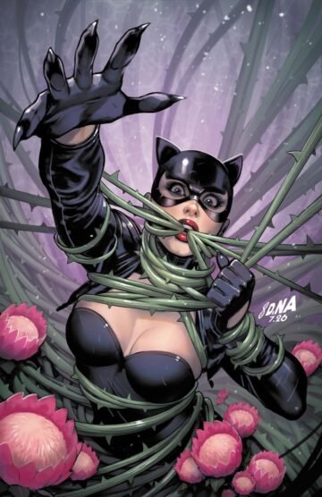 Catwoman Cvr E David Nakayama Bad Seeds Spot Foil Var #92
