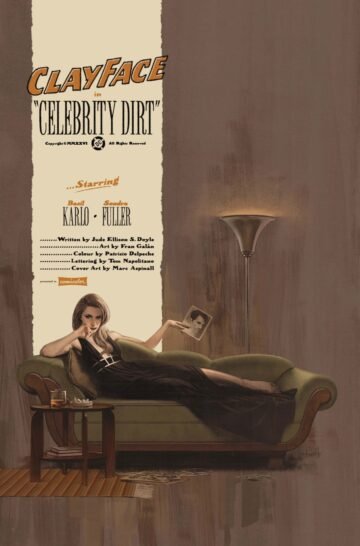 Clayface Celebrity Dirt Cvr C Marc Aspinall Card Stock Var #4