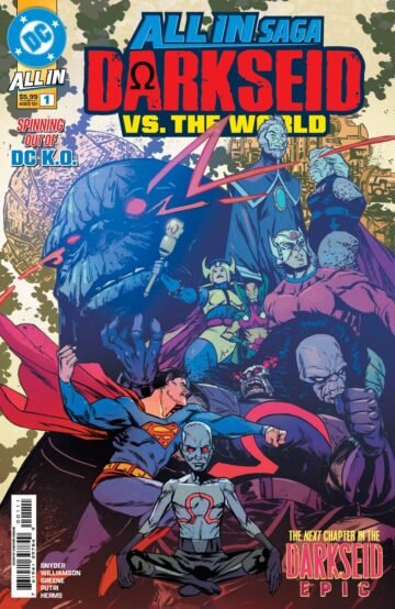 Dc All In Saga Darkseid Vs The World Cvr A Sanford Greene #1
