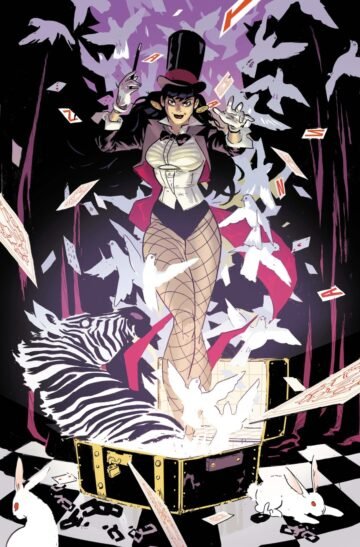 Zatanna Cvr D Riley Rossmo Card Stock Var #7