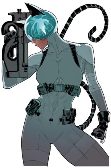 Absolute Catwoman Cvr C Jeff Spokes Card Stock Var #5