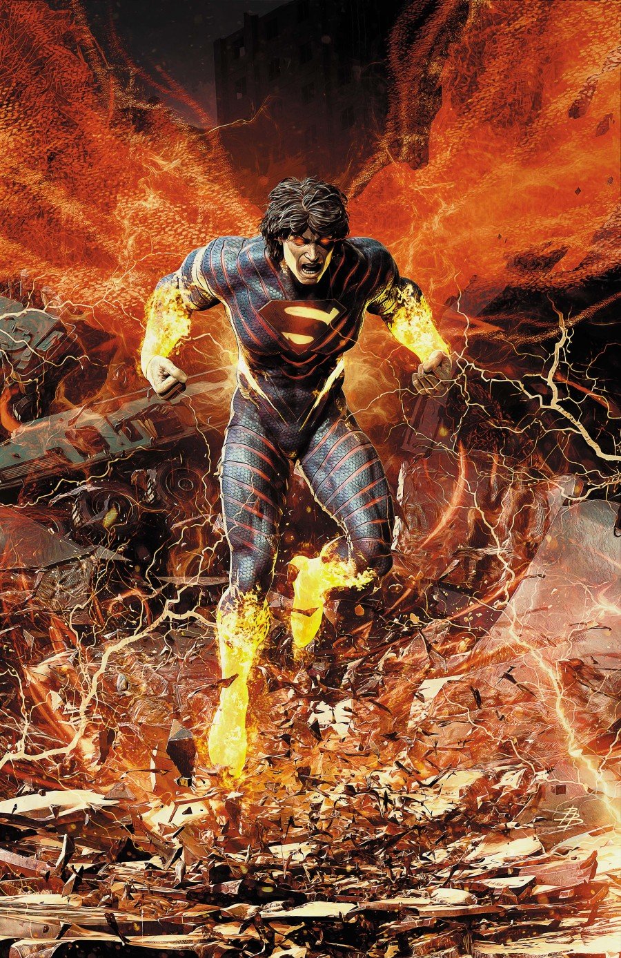 Absolute Superman Cvr G Bjorn Barends Dc Showcase Wraparound Foil Var #25