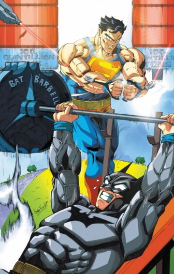 Batman Superman Worlds Finest Cvr B Mario Fox Foccillo Card Stock Var #57