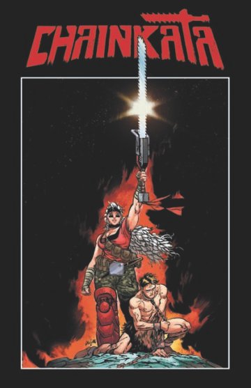 Chainkata Cvr C Daniel Warren Johnson Sword And Sorcery Var #1