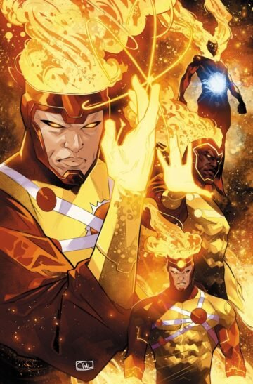 Fury Of Firestorm Cvr B Edwin Galmon Card Stock Var #8