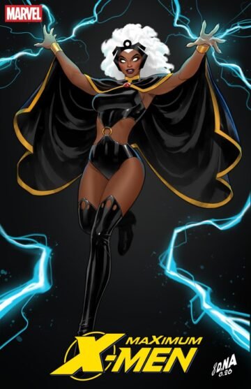 Maximum X-Men Cover F David Nakayama Color Block Black Variant #1