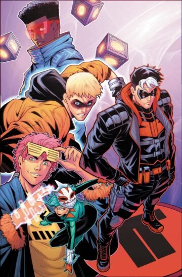 Teen Titans Cvr D Travis Mercer Card Stock Var #3