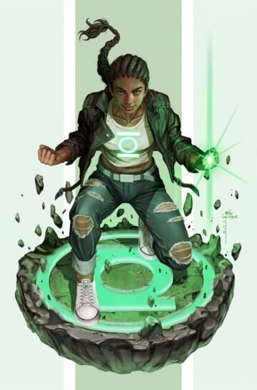 Absolute Green Lantern Cvr B Inhyuk Lee Card Stock Var #21