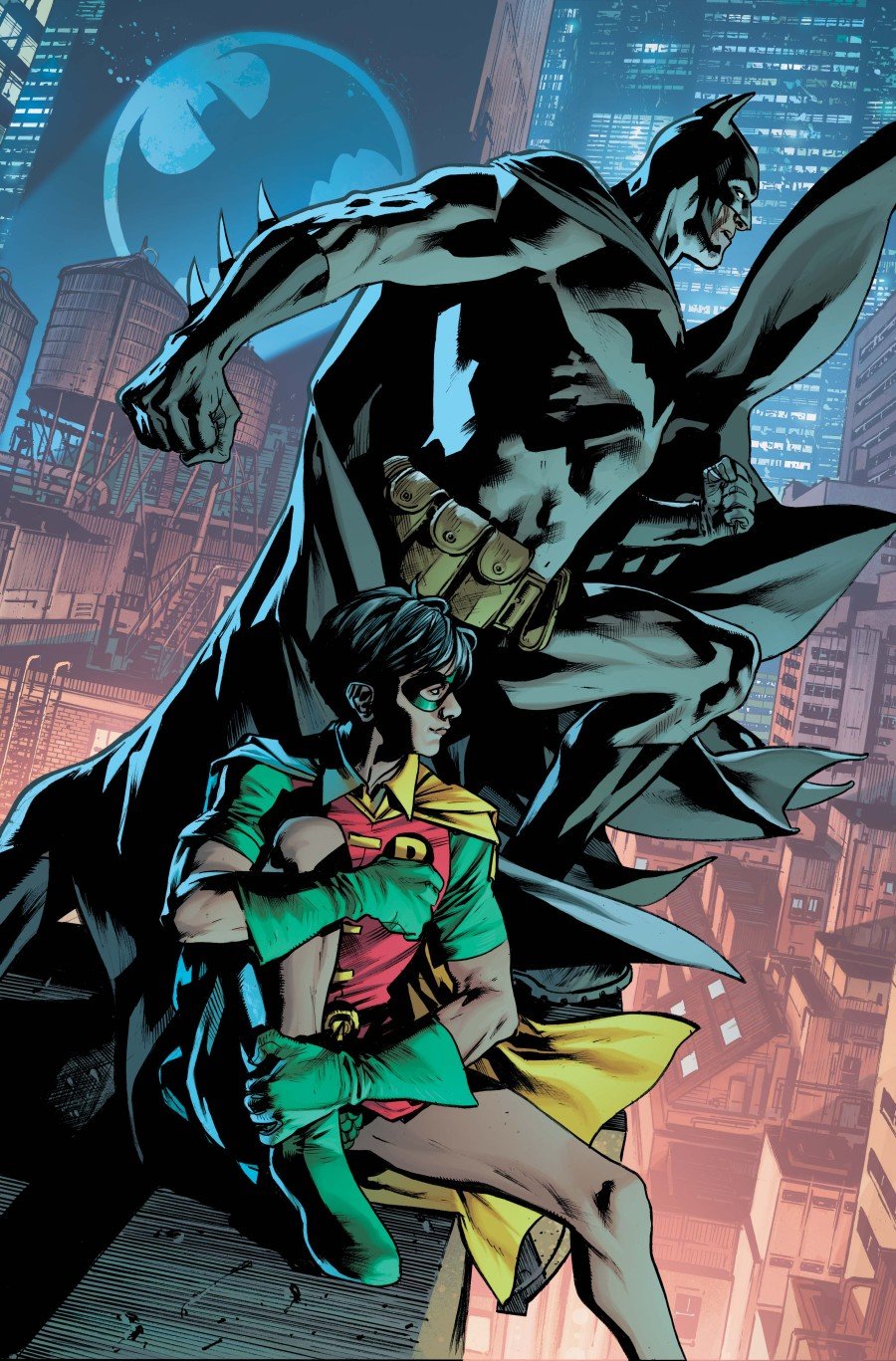 Batman And Robin Year One Dynamic Duos Cvr C Bryan Hitch Card Stock Var #5